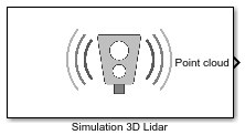 Simulation 3D Lidar block