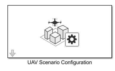 UAV Scenario Configuration block
