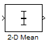 2-D Mean block