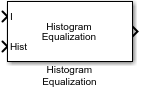 Histogram Equalization block