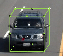 cuboid containing image of car