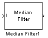 Median Filter block