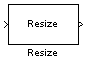 Resize block