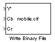 Write Binary File block