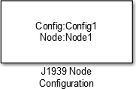 J1939 Node Configuration block