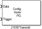 J1939 Transmit block