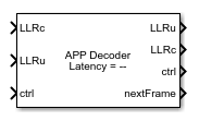 APP Decoder block